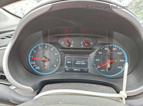 1G1ZB5ST2GF306249 2016 CHEVROLET MALIBU Blue Սարքավորումների վահանակի տեսք