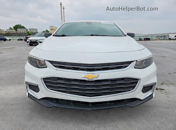 1G1ZB5ST2HF113035 2017 CHEVROLET MALIBU White Front view