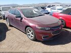 2016 Chevrolet Malibu Ls Burgundy vin: 1G1ZB5ST3GF261807