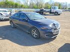 2016 Chevrolet Malibu Синий vin: 1G1ZB5ST3GF328714