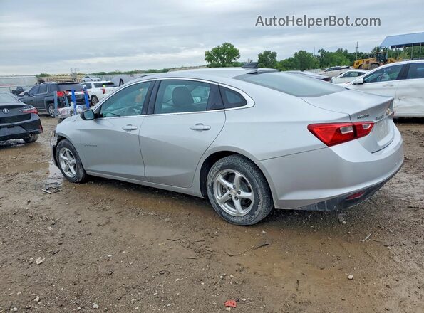 1G1ZB5ST3HF100438 2017 CHEVROLET MALIBU Silver Rear left