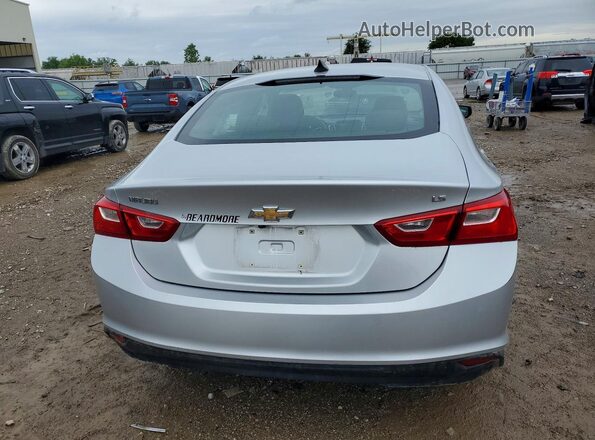 1G1ZB5ST3HF100438 2017 CHEVROLET MALIBU Silver Rear view