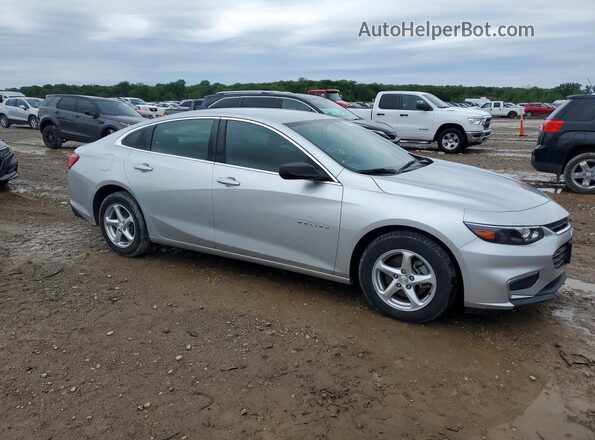 1G1ZB5ST3HF100438 2017 CHEVROLET MALIBU Silver Front right