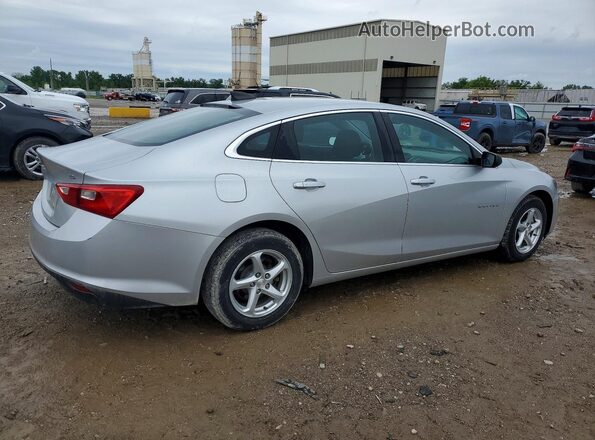 1G1ZB5ST3HF100438 2017 CHEVROLET MALIBU Silver Rear right