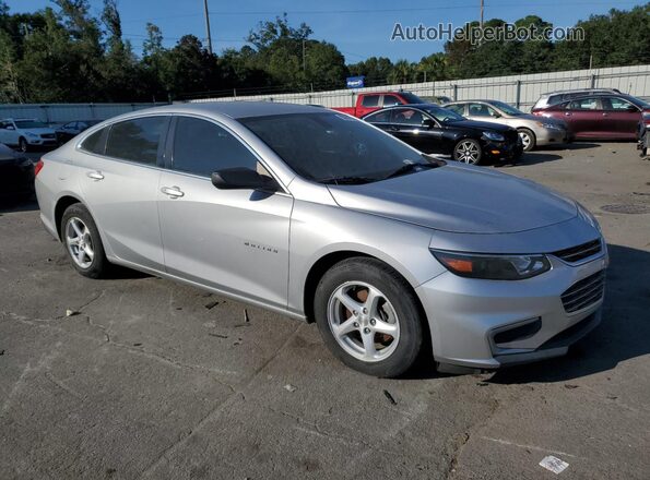 1G1ZB5ST3JF111610 2018 CHEVROLET MALIBU Silver Delantero derecho