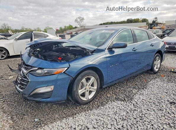 1G1ZB5ST3RF157773 2024 CHEVROLET MALIBU Синий Передняя левая четверть