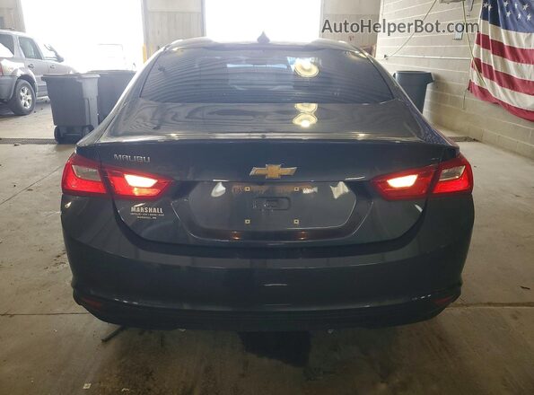 1G1ZB5ST5JF222675 2018 CHEVROLET MALIBU Угольный Вид сзади