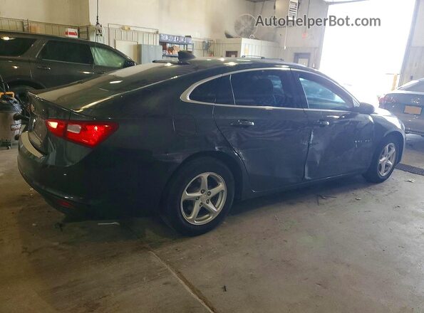 1G1ZB5ST5JF222675 2018 CHEVROLET MALIBU Угольный Задняя правая четверть