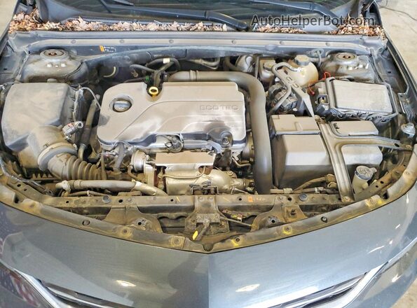 1G1ZB5ST5JF222675 2018 CHEVROLET MALIBU Угольный Вид задней части салона
