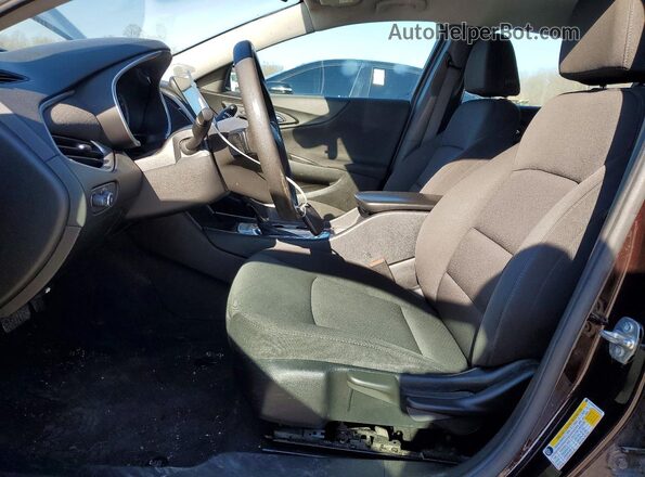 1G1ZB5ST5LF032054 2020 CHEVROLET MALIBU Бордовый Вид салона спереди