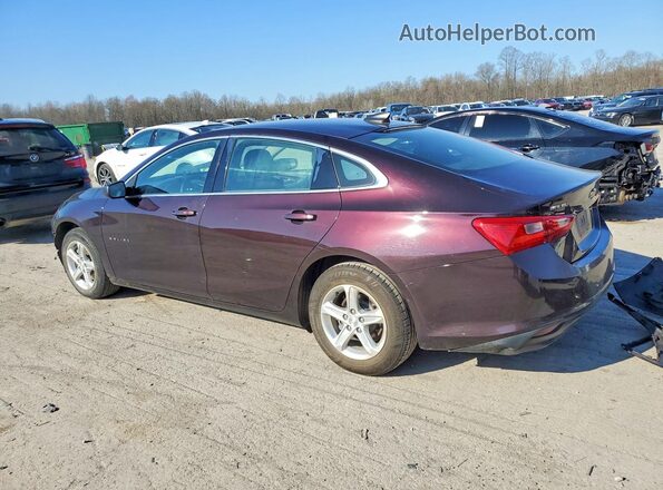 1G1ZB5ST5LF032054 2020 CHEVROLET MALIBU Бордовый Задняя левая четверть