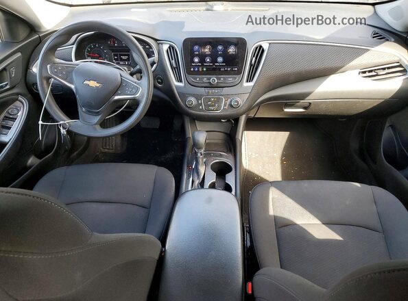 1G1ZB5ST5MF060535 2021 CHEVROLET MALIBU Угольный Вид панели приборов
