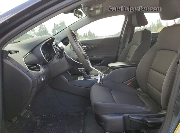 1G1ZB5ST5MF060535 2021 CHEVROLET MALIBU Угольный Вид салона спереди