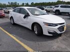 2021 Chevrolet Malibu Fwd Ls White vin: 1G1ZB5ST5MF076153