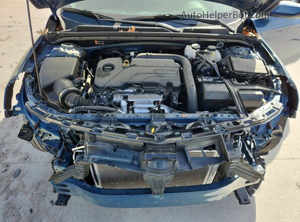 1G1ZB5ST5RF199104 2024 CHEVROLET MALIBU Синий Вид задней части салона