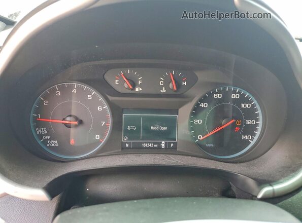 1G1ZB5ST6GF260327 2016 CHEVROLET MALIBU Черный Вид щитка приборов