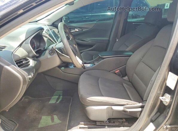 1G1ZB5ST6GF260327 2016 CHEVROLET MALIBU Черный Вид салона спереди