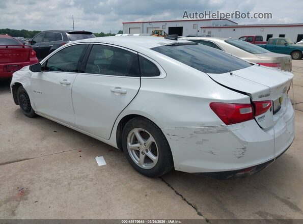 1G1ZB5ST6HF105567 2017 CHEVROLET MALIBU White Tył lewy