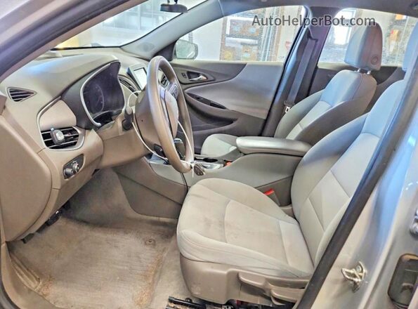 1G1ZB5ST6JF258309 2018 CHEVROLET MALIBU Silver Սալոնի դիմացի տեսք