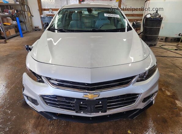 1G1ZB5ST6JF258309 2018 CHEVROLET MALIBU Silver Դիմացի տեսք