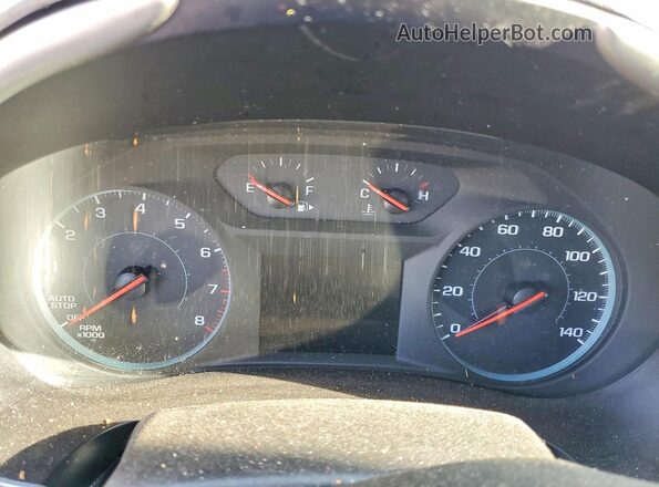 1G1ZB5ST6KF199229 2019 CHEVROLET MALIBU Silver Instrument cluster view