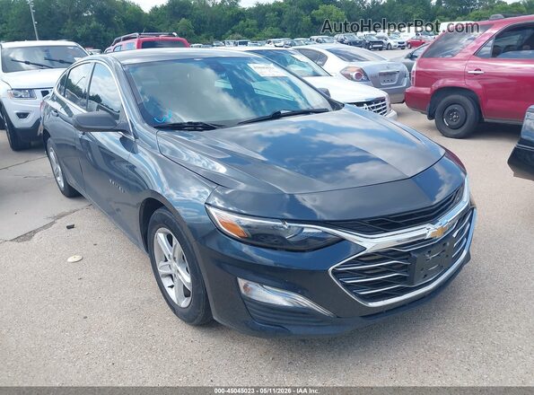 1G1ZB5ST6KF206597 2019 CHEVROLET MALIBU Синий Передняя правая четверть