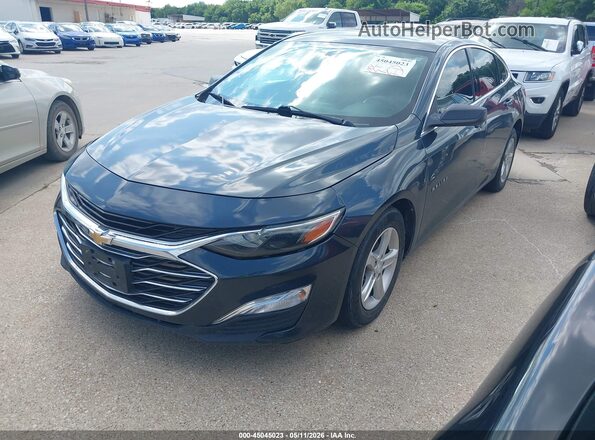 1G1ZB5ST6KF206597 2019 CHEVROLET MALIBU Синий Передняя левая четверть