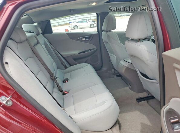 1G1ZB5ST7GF328828 2016 CHEVROLET MALIBU Бордовый Вид задних сидений