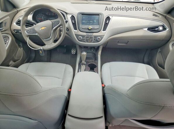 1G1ZB5ST7GF328828 2016 CHEVROLET MALIBU Бордовый Вид панели приборов
