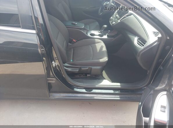 1G1ZB5ST7KF203823 2019 CHEVROLET MALIBU Черный Вид салона спереди