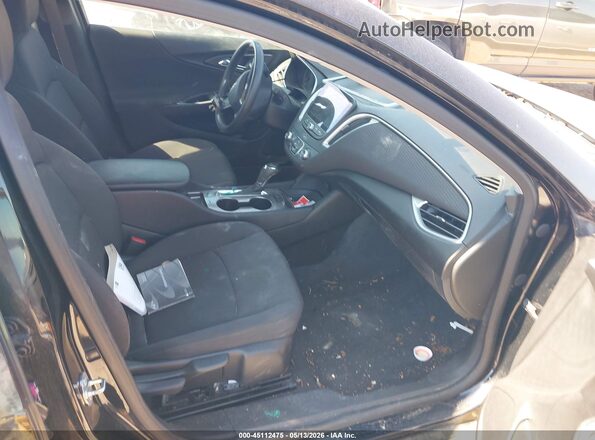 1G1ZB5ST7LF075682 2020 CHEVROLET MALIBU Black Widok wnętrza z przodu