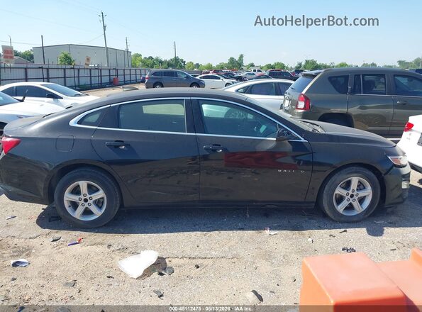 1G1ZB5ST7LF075682 2020 CHEVROLET MALIBU Black Widok wnętrza z tyłu