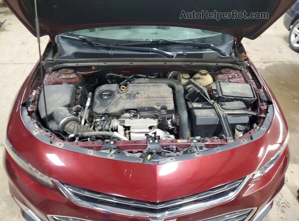 1G1ZB5ST8GF184870 2016 CHEVROLET MALIBU Burgundy უკანა სალონის ხედი