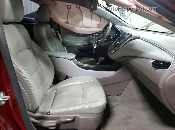 1G1ZB5ST8GF184870 2016 CHEVROLET MALIBU Burgundy წინა სალონის ხედი
