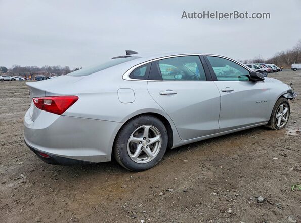 1G1ZB5ST8JF264919 2018 CHEVROLET MALIBU Серебряный Задняя правая четверть