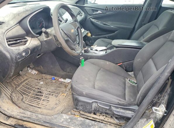 1G1ZB5ST8LF014387 2020 CHEVROLET MALIBU Black Vista interior delantera