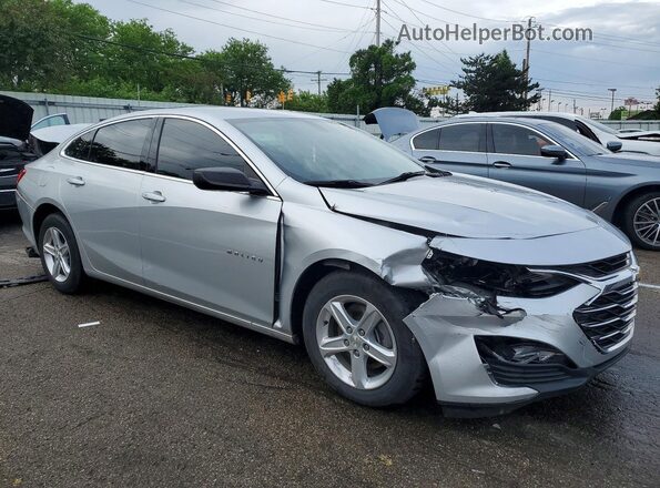 1G1ZB5ST8LF148221 2020 CHEVROLET MALIBU Серебряный Передняя правая четверть