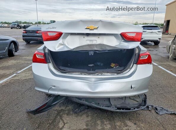 1G1ZB5ST8LF148221 2020 CHEVROLET MALIBU Серебряный Вид сзади