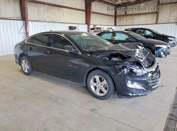 1G1ZB5ST8MF035242 2021 CHEVROLET MALIBU Black Przód prawy