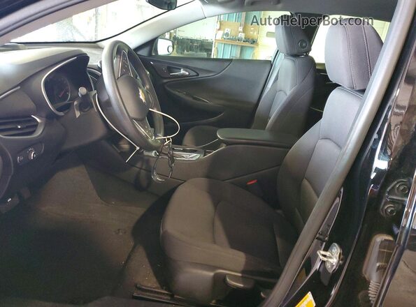 1G1ZB5ST8MF035242 2021 CHEVROLET MALIBU Black Widok wnętrza z przodu