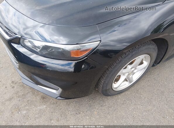 1G1ZB5ST9GF197143 2016 CHEVROLET MALIBU Черный Вид спереди
