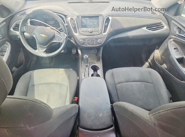 1G1ZB5ST9GF333240 2016 CHEVROLET MALIBU Белый Вид панели приборов