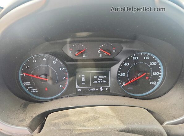 1G1ZB5ST9GF333240 2016 CHEVROLET MALIBU Белый Вид щитка приборов