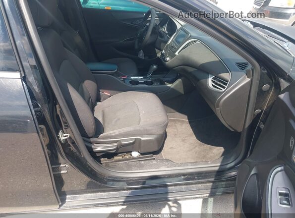 1G1ZB5STXHF209236 2017 CHEVROLET MALIBU Черный Вид салона спереди