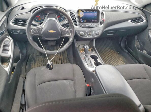 1G1ZB5STXKF190310 2019 CHEVROLET MALIBU Синий Вид панели приборов