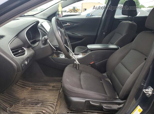 1G1ZB5STXKF190310 2019 CHEVROLET MALIBU Синий Вид салона спереди