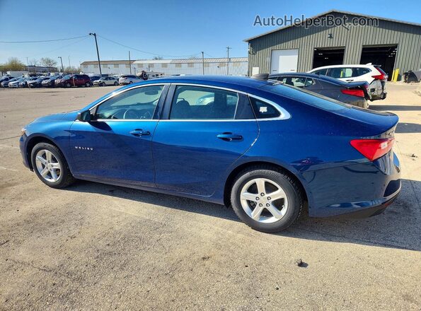 1G1ZB5STXKF203086 2019 CHEVROLET MALIBU Синий Задняя левая четверть