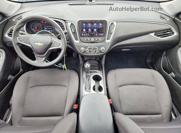 1G1ZB5STXKF214847 2019 CHEVROLET MALIBU Синий Вид панели приборов