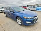 2019 Chevrolet Malibu Ls Синий vin: 1G1ZB5STXKF214847