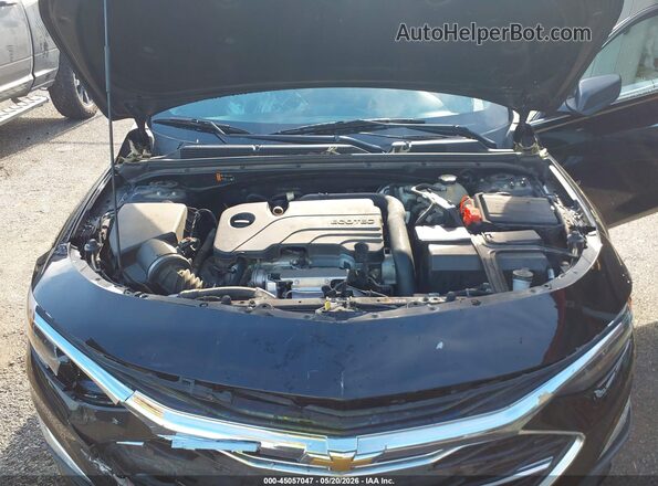 1G1ZB5STXLF126348 2020 CHEVROLET MALIBU Black Вид ззаду